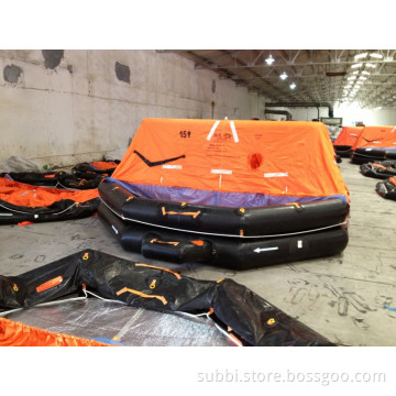 20 MAN Throw-Over Board Inflatable Emergency Life Rafts